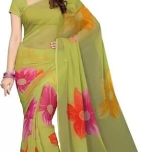 Women Georgette Standard Length Saree