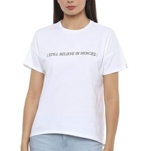 Van Heusen Women's Cotton Regular Fit Top