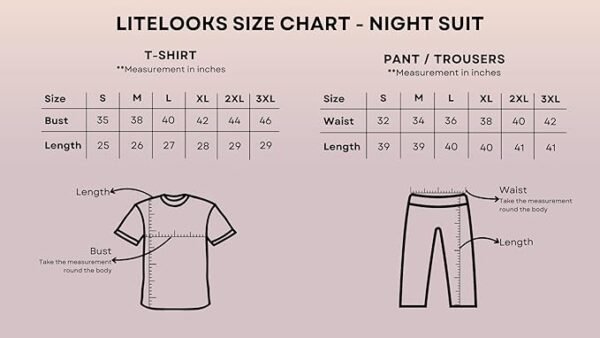 Women's Premium Cotton Print Night Suits – Comfortable & Stylish Pajama Set with Pockets - Image 6
